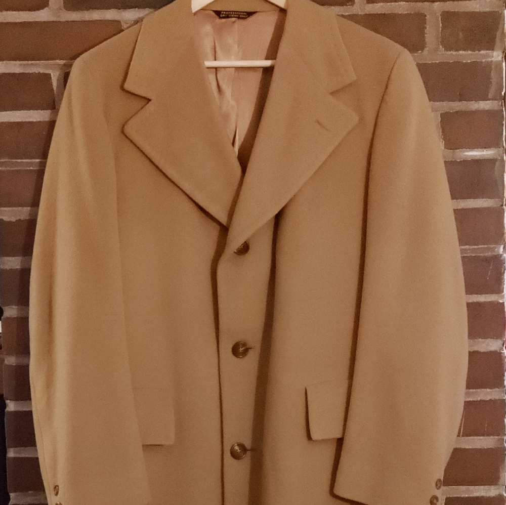 Vintage 100% cashmere over coat. Hand tailored tat